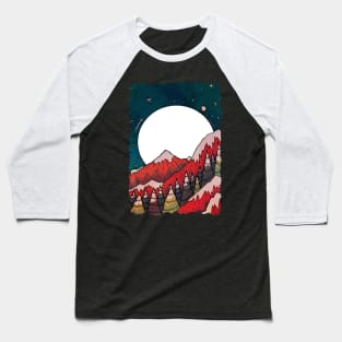 Winter stars and peaks Baseball T-Shirt